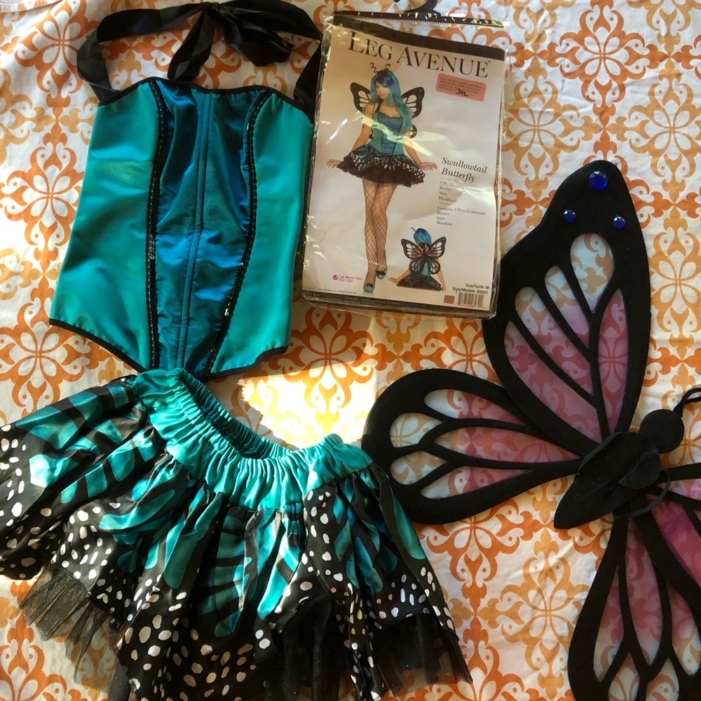 Halloween sexy butterfly costume by Leg Avenue